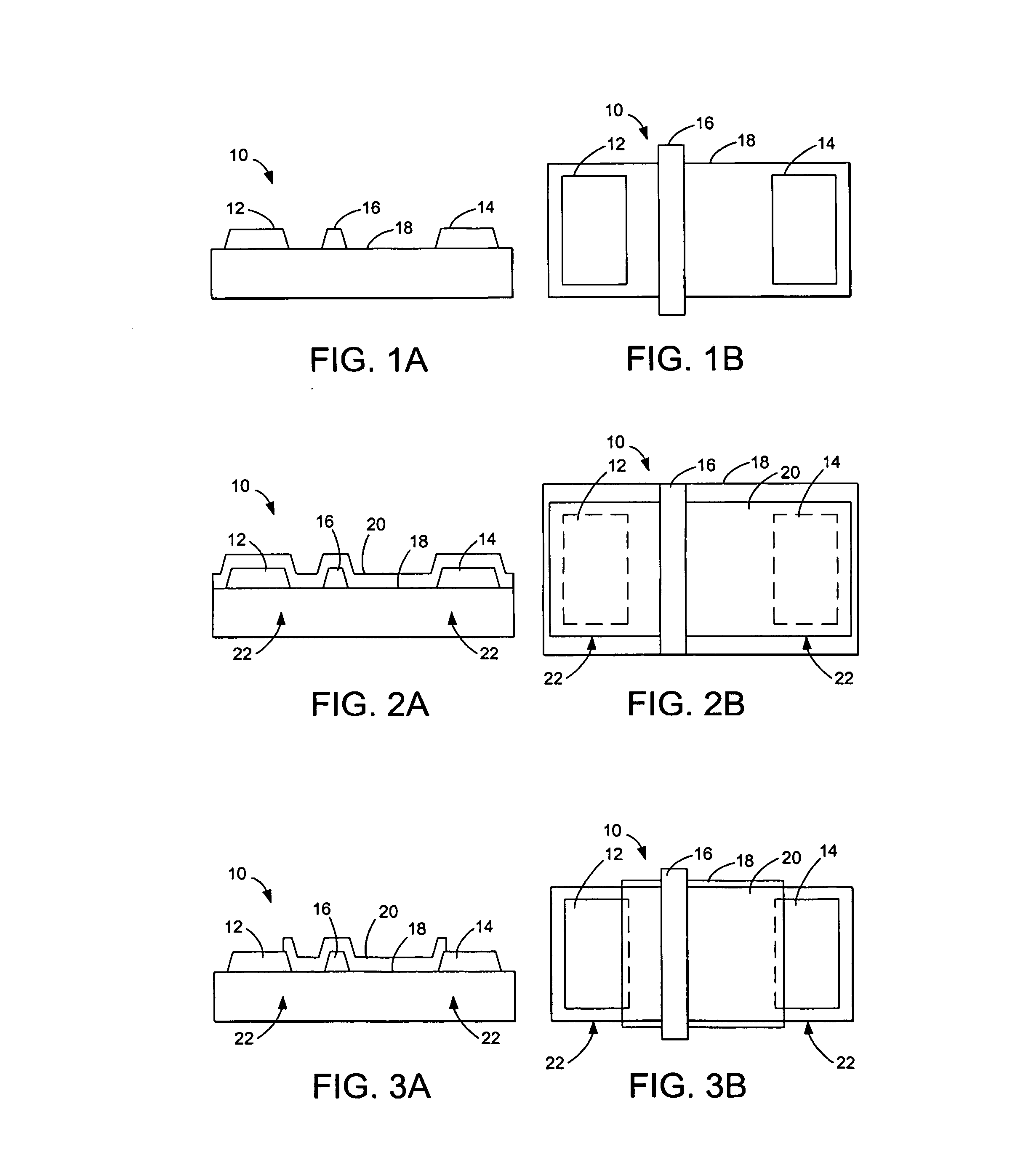 Fabrication of single or multiple gate field plates