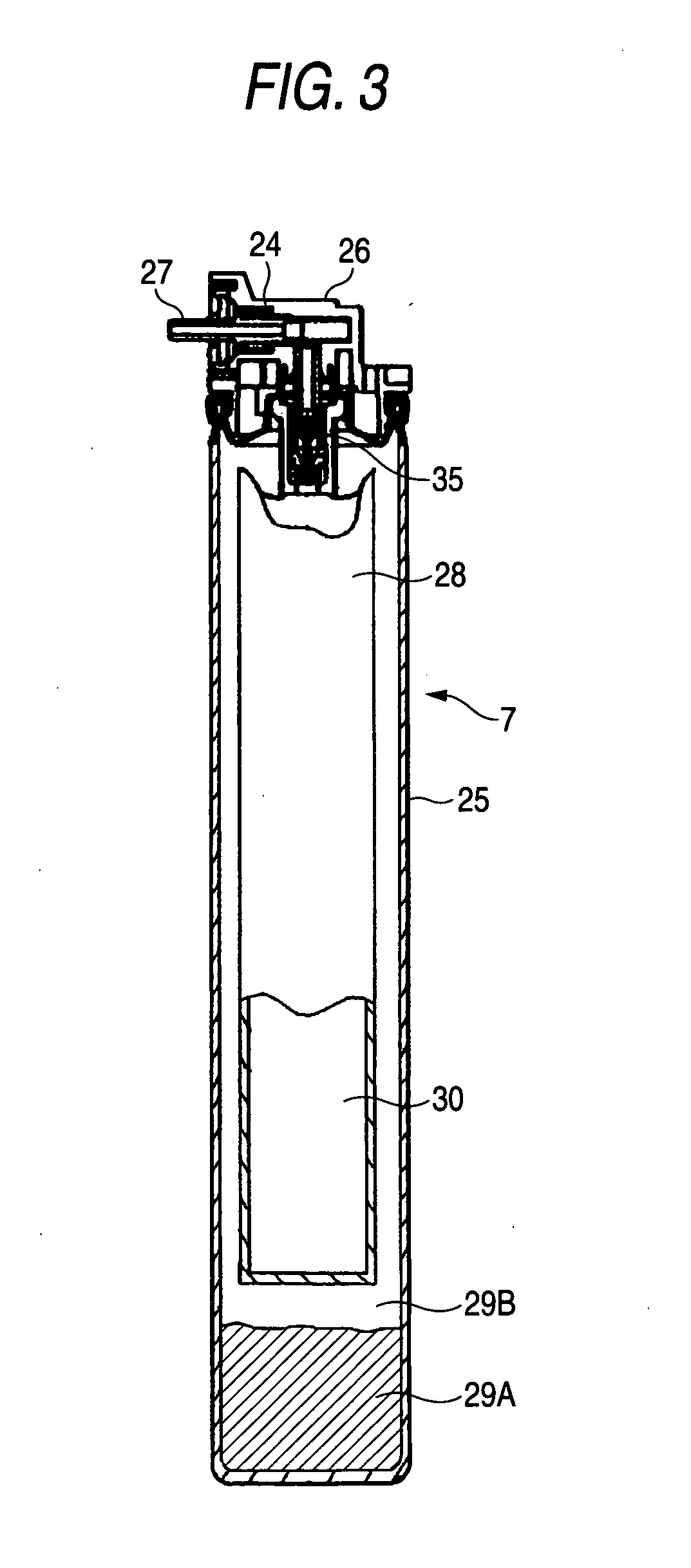 Fuel, gas, combustion type power tool driven by the fuel gas, and compressed gas container for the combustion type power tool