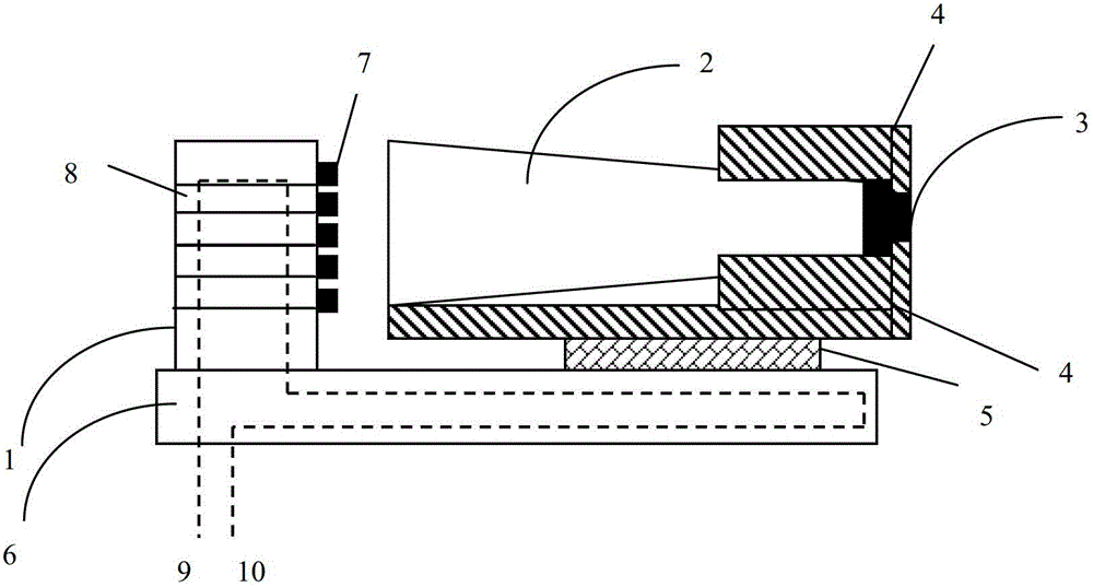 Semiconductor laser device system used for laser medical cosmetology