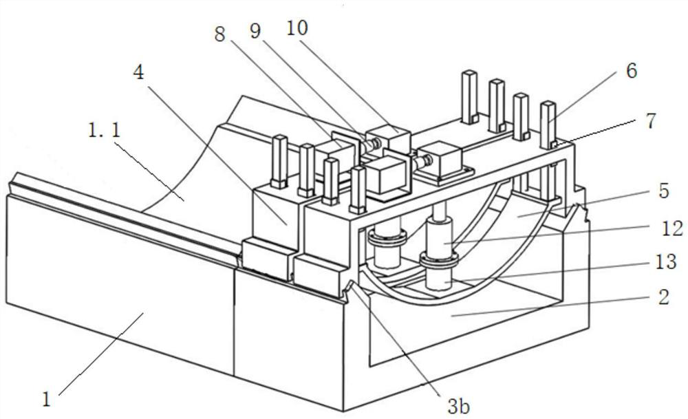 Aluminum alloy wallboard preforming equipment and mechanical-vacuum ...