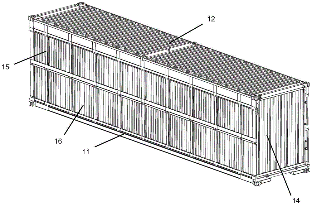 Connecting mechanism and foldable container provided with same