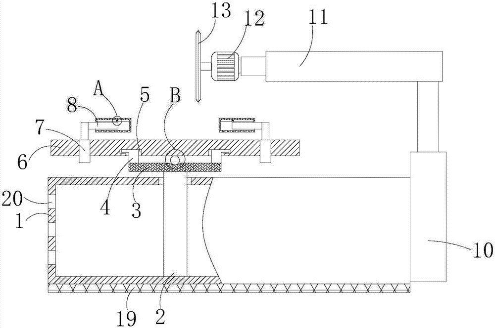 Multi-angle refractory cutting machine