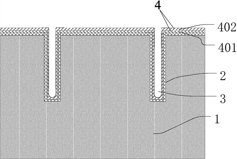 TSV process method without metal CMP