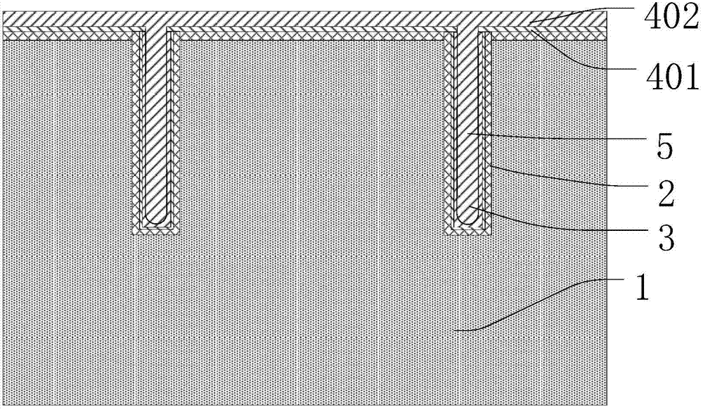 TSV process method without metal CMP