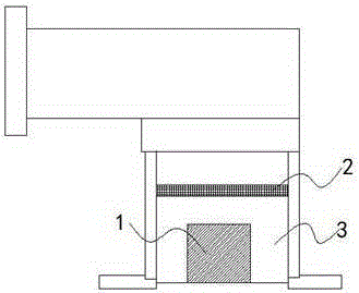 Positive pressure air port of air conditioner