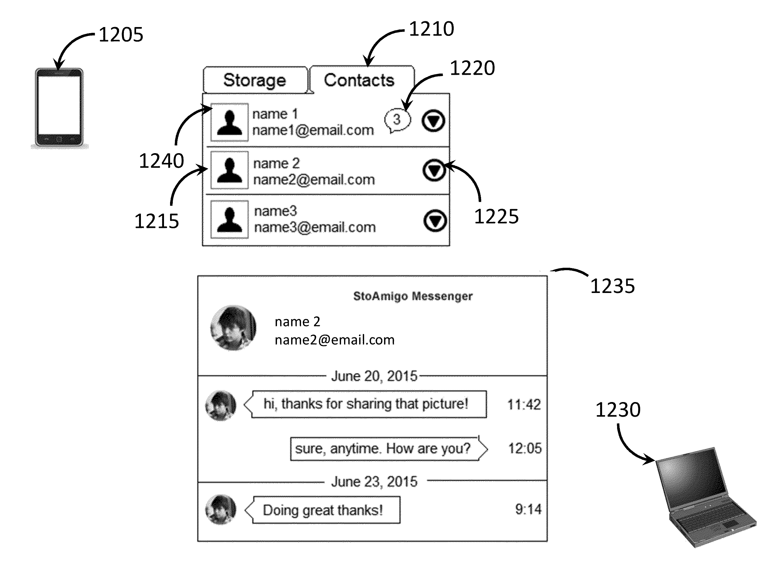 File sharing system and method