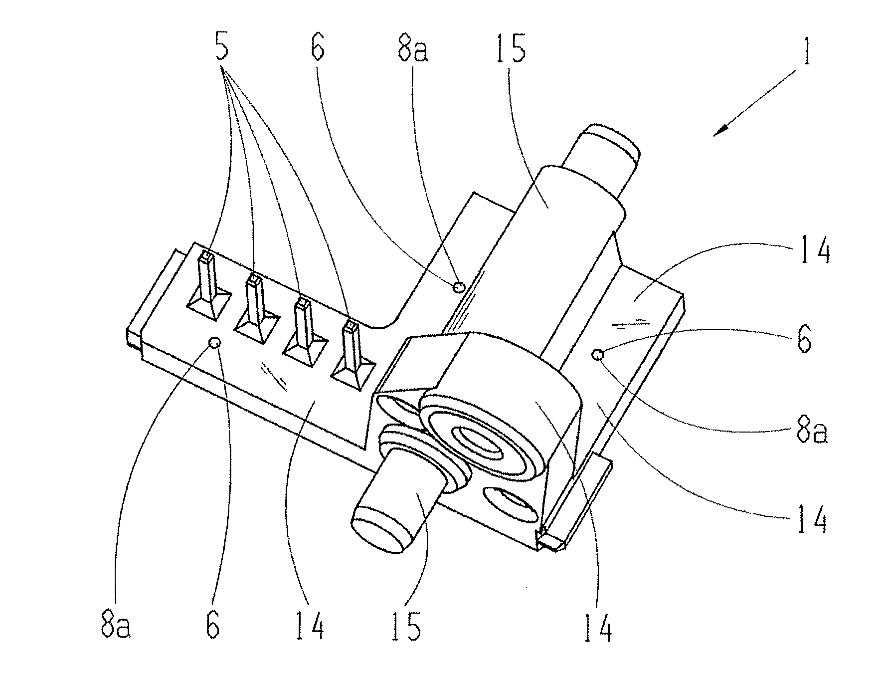 Method of manufacturing a molded sensor subassembly
