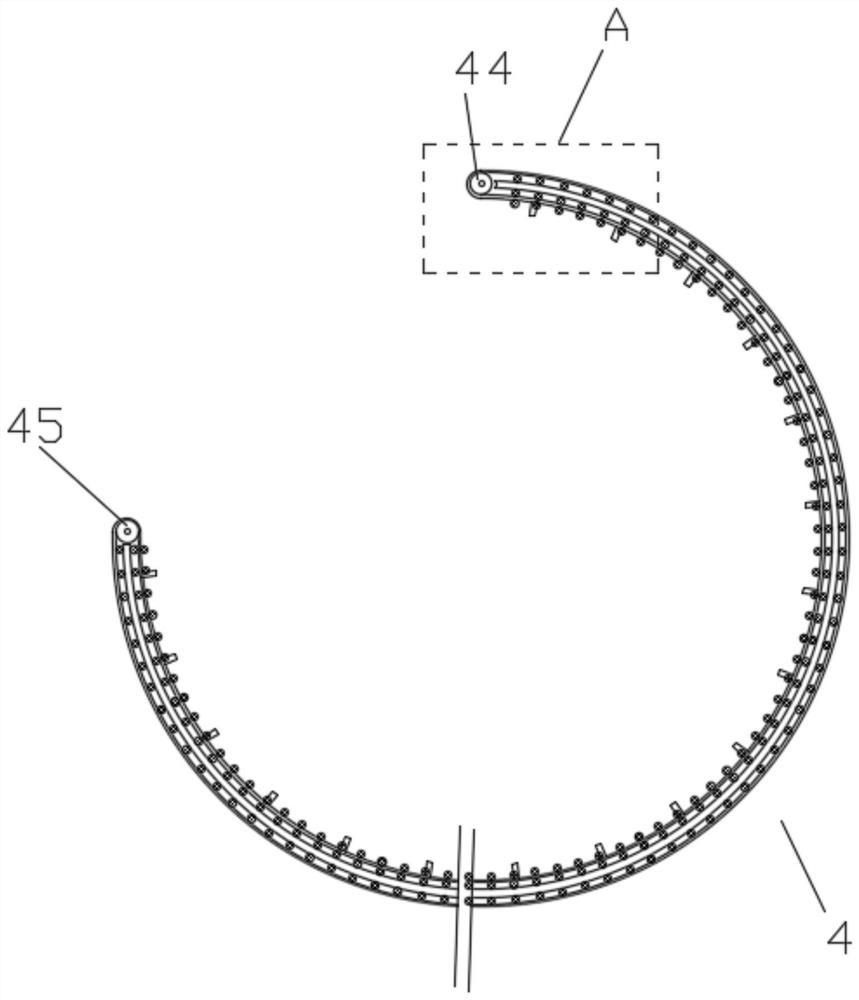 Spiral Lift Slipper Washing Rack