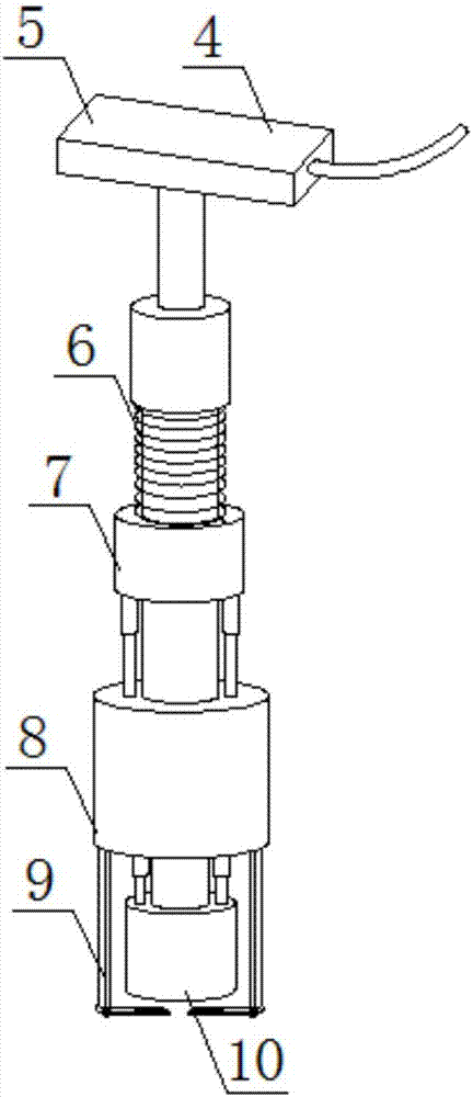 Cap screwing device for food filling bottles