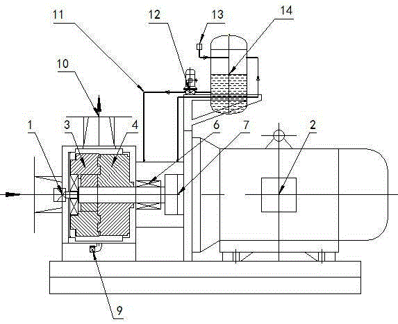 Continuous uniform fine foaming machine for producing plasterboards