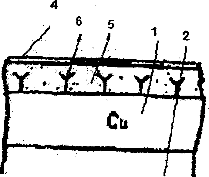 Process for synthsizing protecting layer of blast nozzle on furnace by in-situ burning