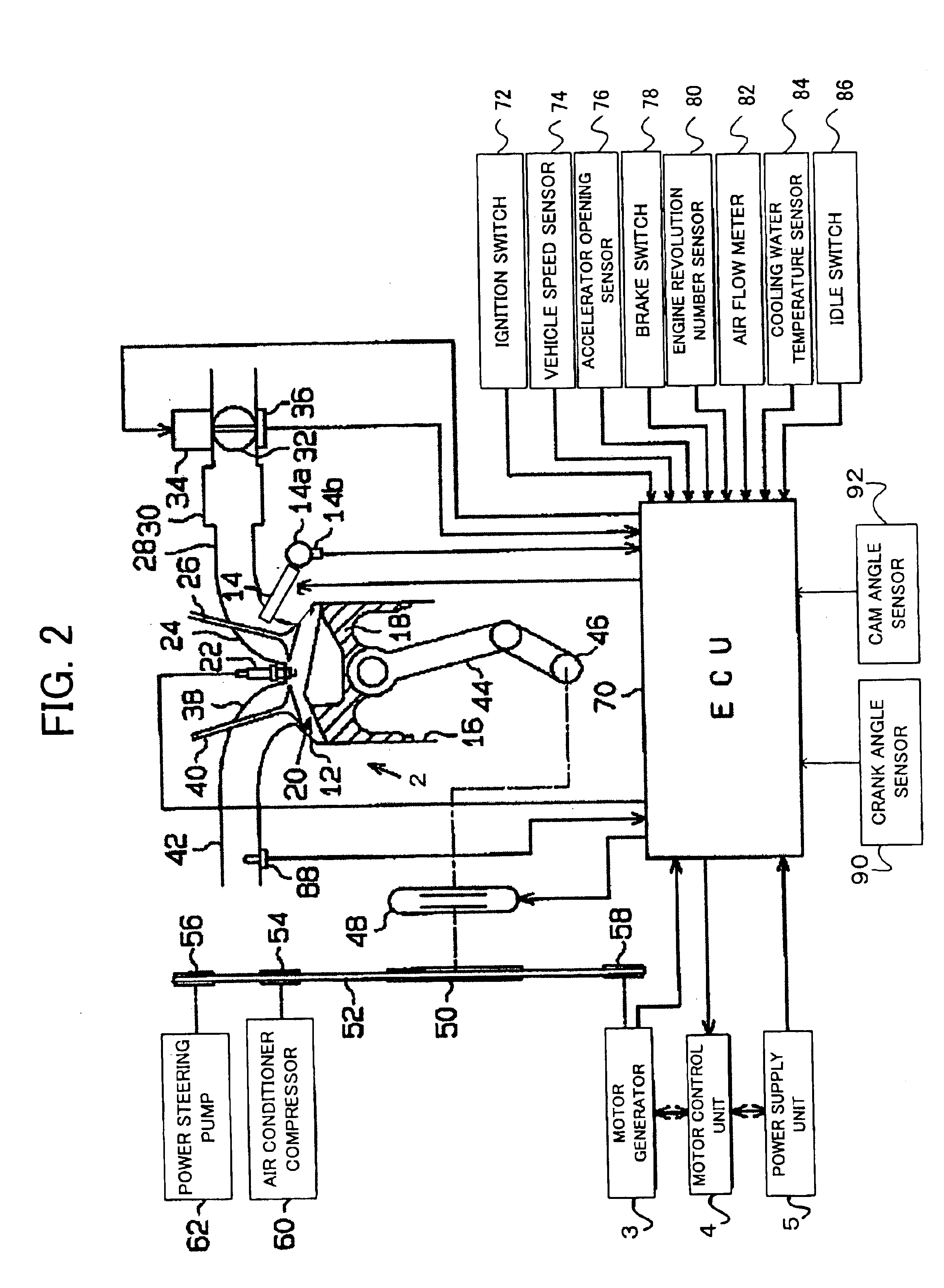 Stop and start control apparatus of internal combustion engine