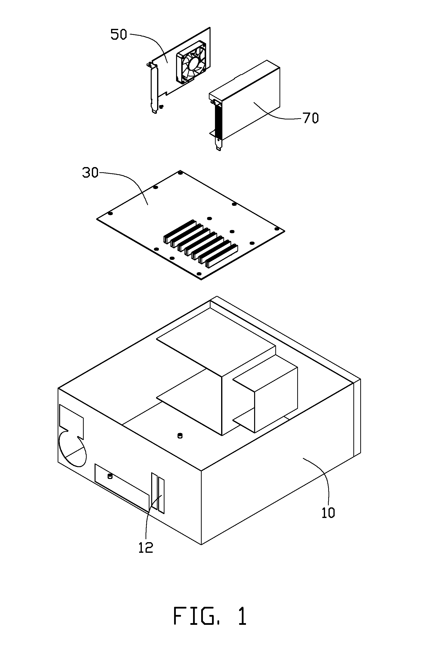 Expansion card assembly and heat shielding cover for expansion card thereof