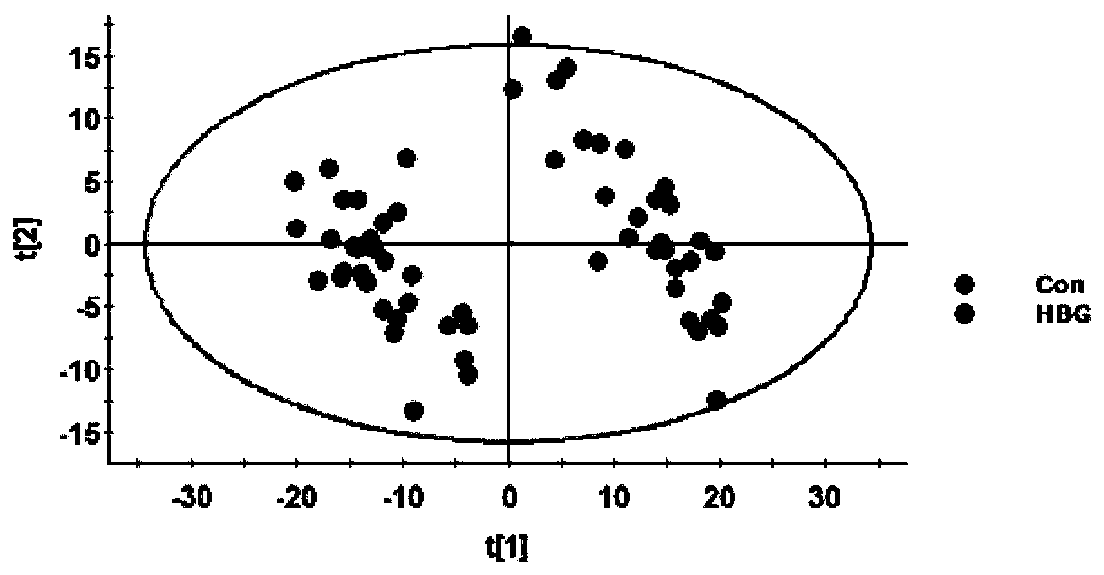 Application of plasma metabolic markers in diagnosis or monitoring of HBV