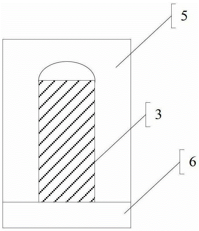 A kind of solar cell and preparation method based on multi-section nanowire radial pn junction