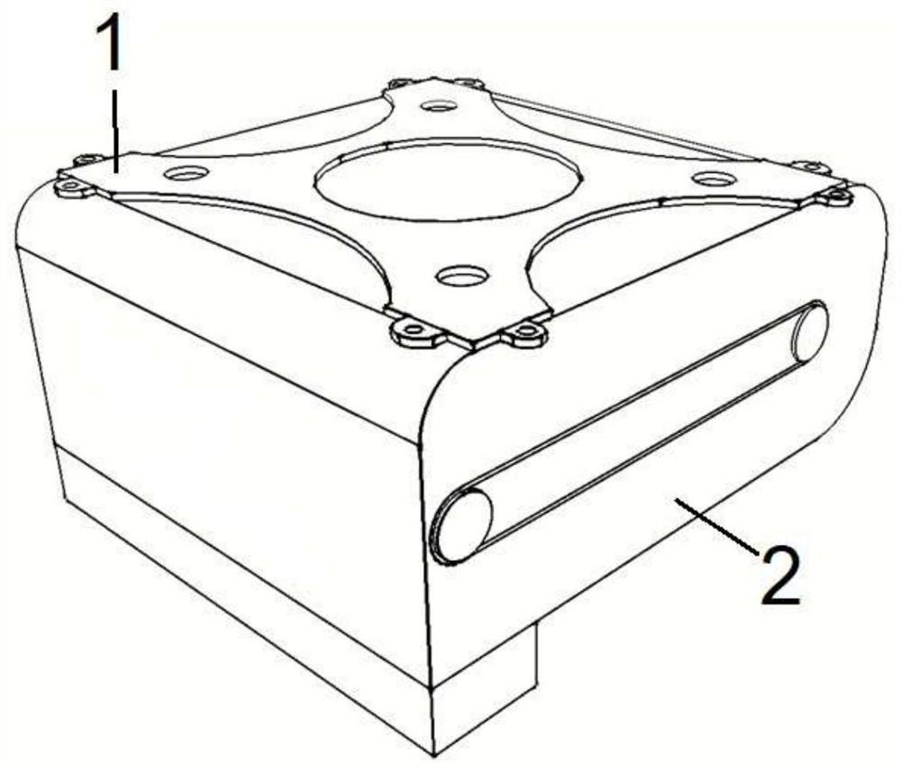 An unmanned delivery device and delivery method for an airborne hydrological probe