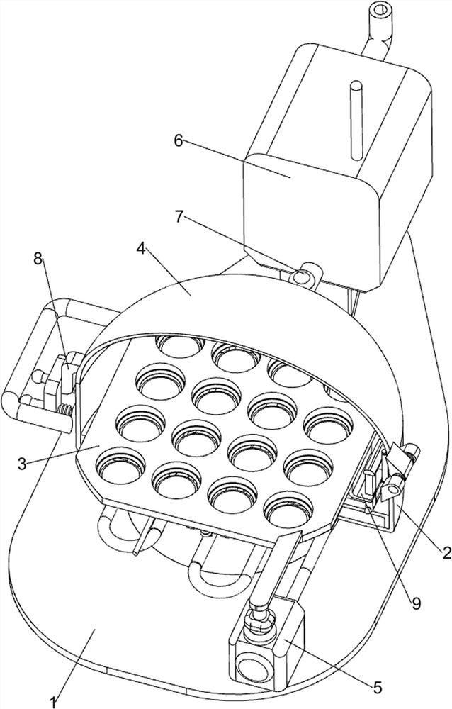 Dry and hot dual-purpose sterilization device for experimental culture dish