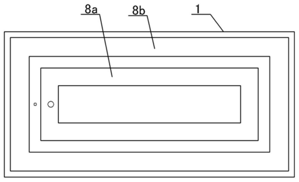 Shield tunnel T-shaped seam dynamic slab staggering water pressure resistance simulation test device and method