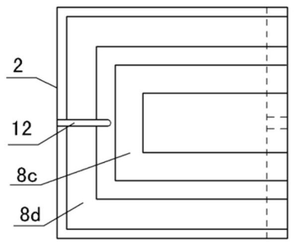 Shield tunnel T-shaped seam dynamic slab staggering water pressure resistance simulation test device and method