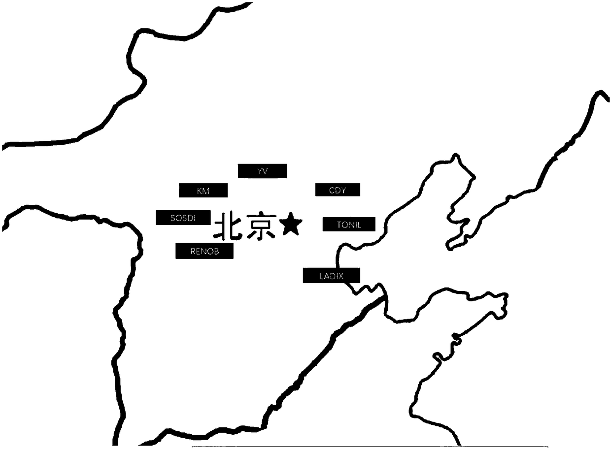 A route planning method based on touch operation