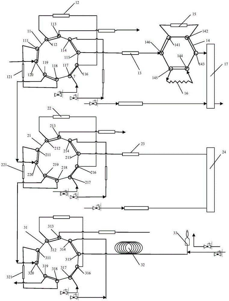 Gas chromatographic analysis device and analysis method of MTO reactive product gas