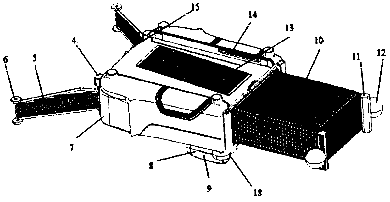 Fully automatic water surface garbage cleaning device