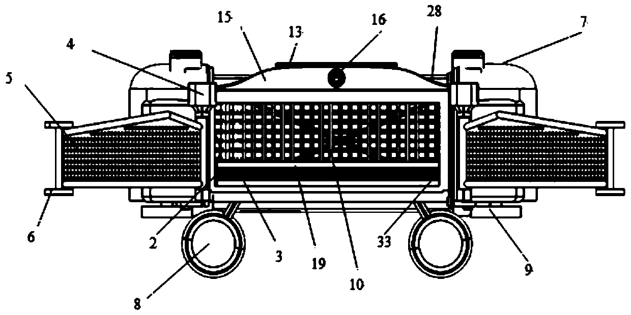 Fully automatic water surface garbage cleaning device