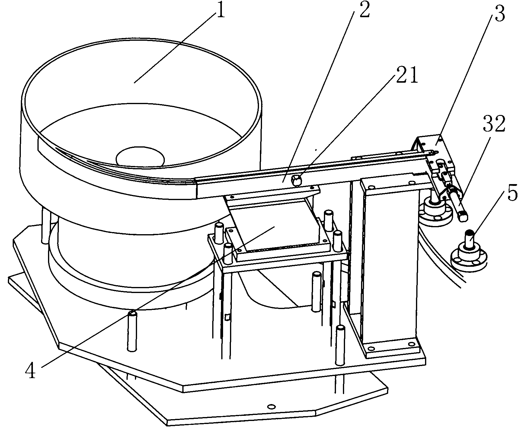 Central electrode conveying and loading device