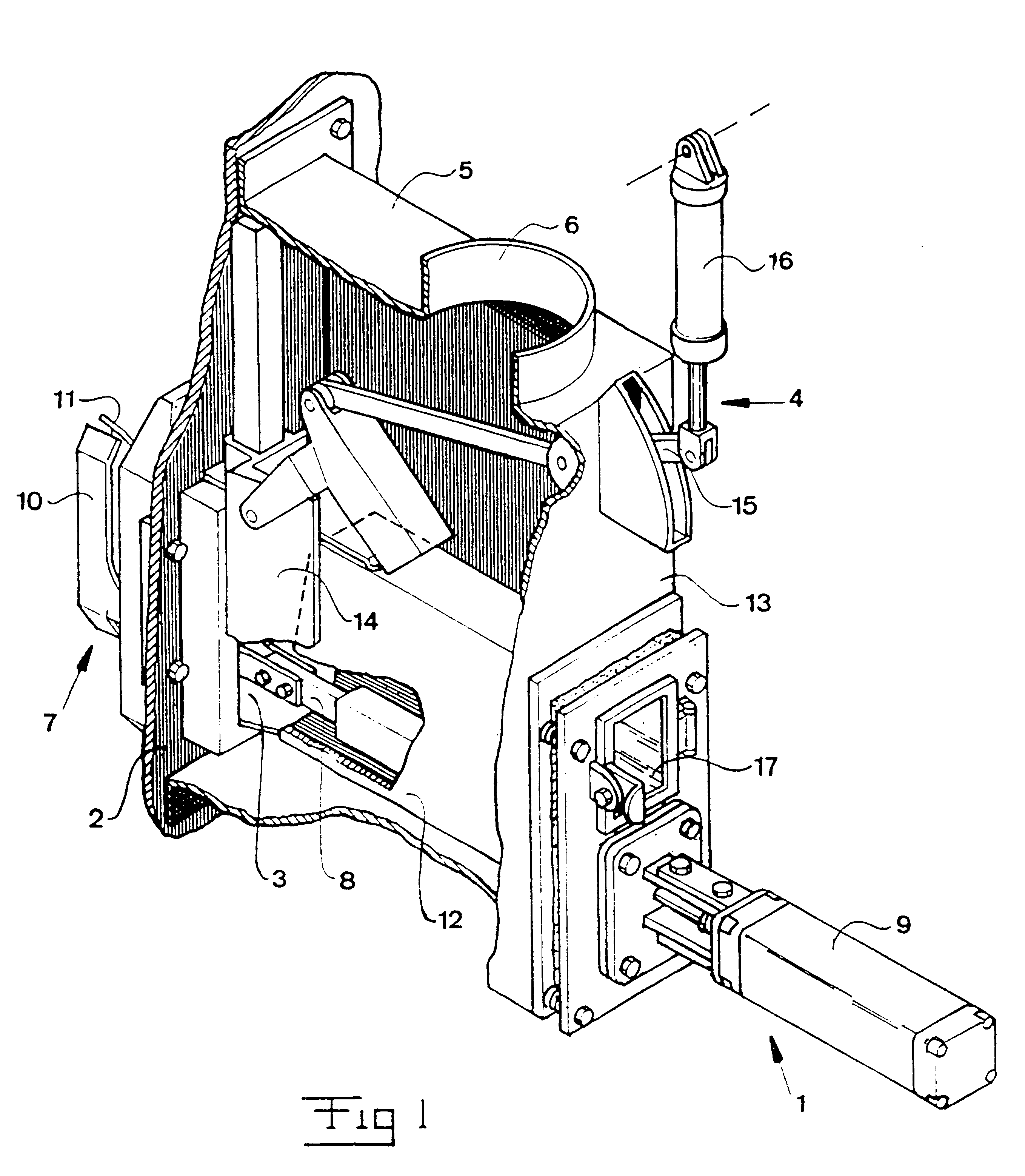 Device for regulating and cleaning an air intake