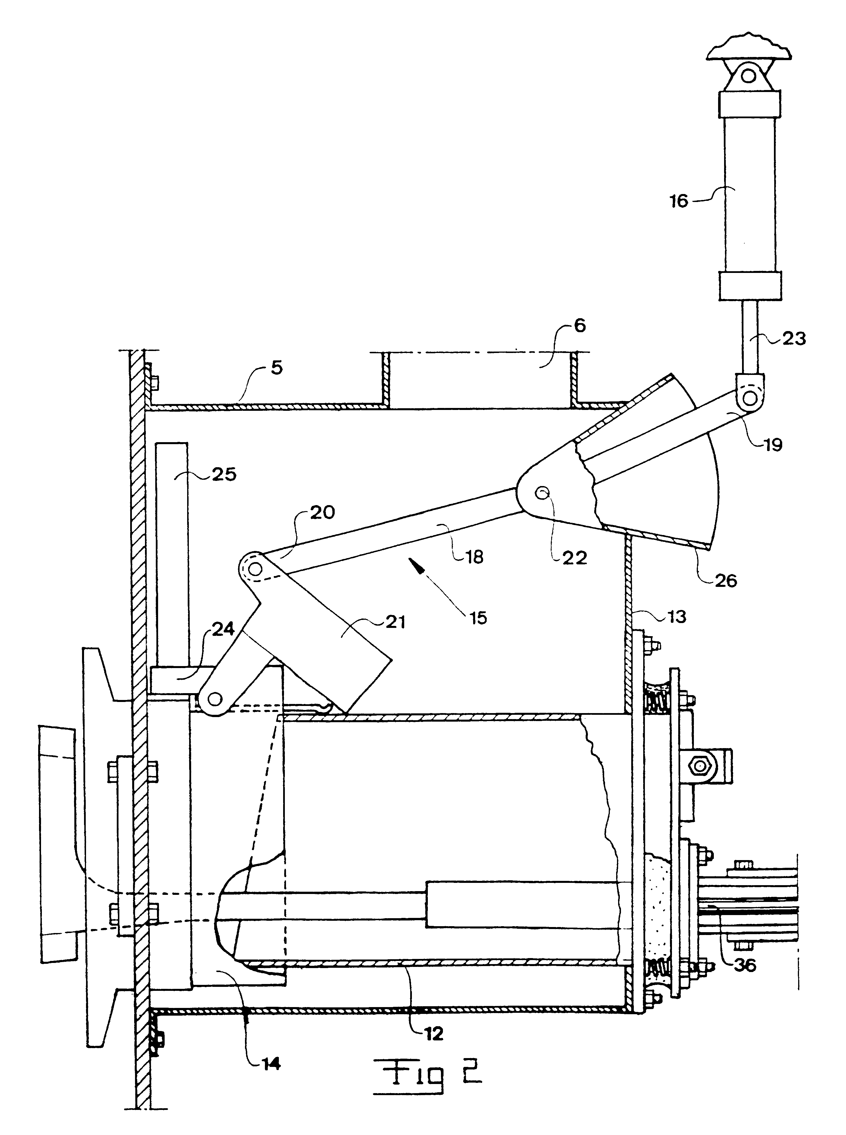 Device for regulating and cleaning an air intake