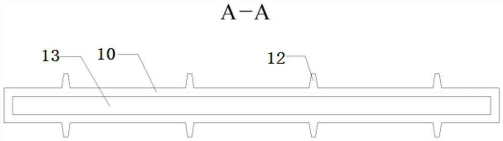 A kind of valve type concrete sheet pile hole forming device and hole forming method