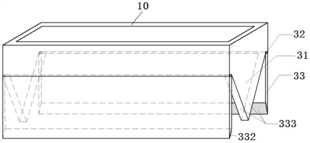 A kind of valve type concrete sheet pile hole forming device and hole forming method