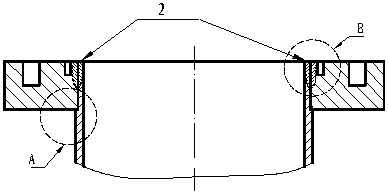 Welding method of pure niobium cryogenic vacuum pressure vessel