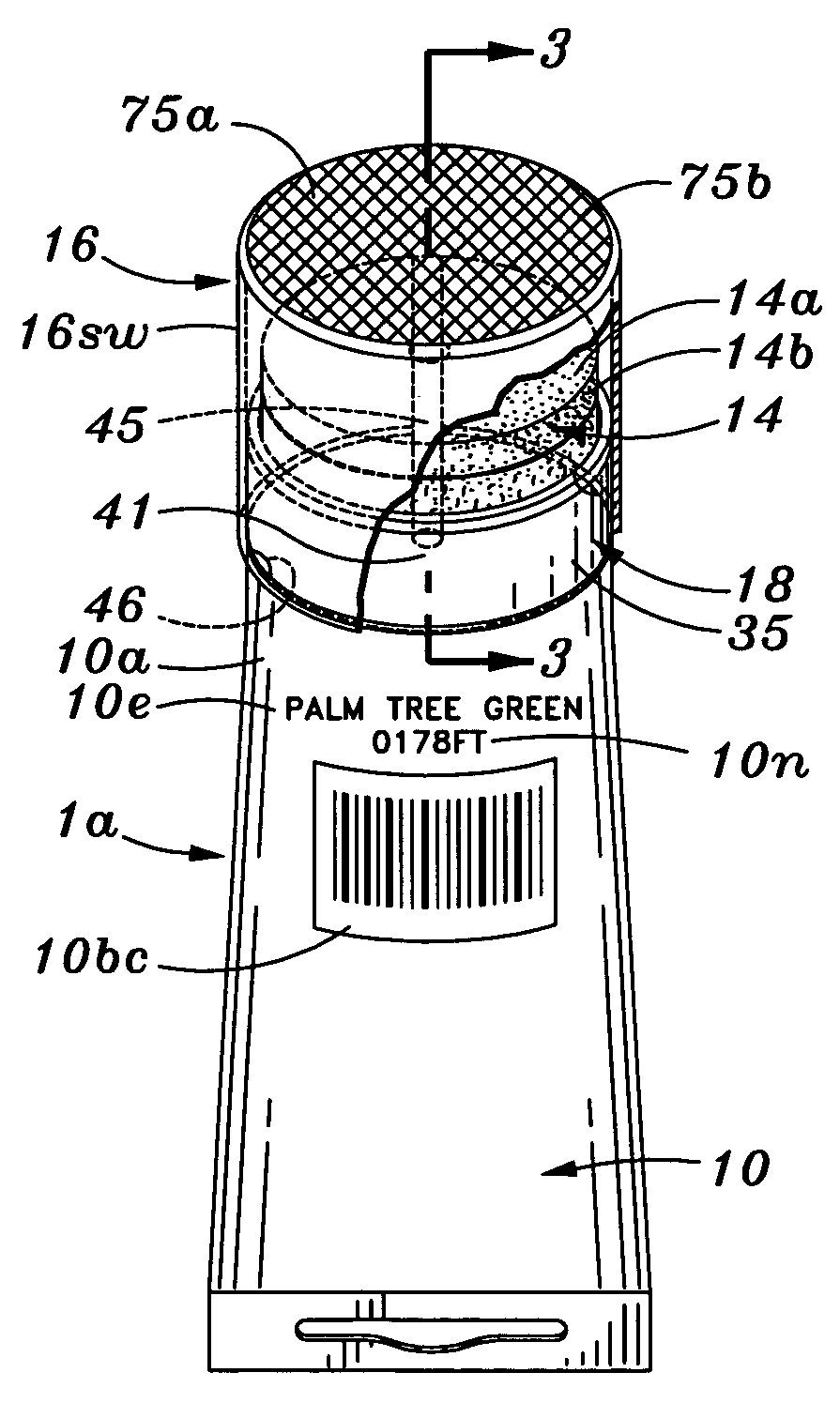 Twist-open dispenser with applicator & method of applying skin care products & method of merchandising paint