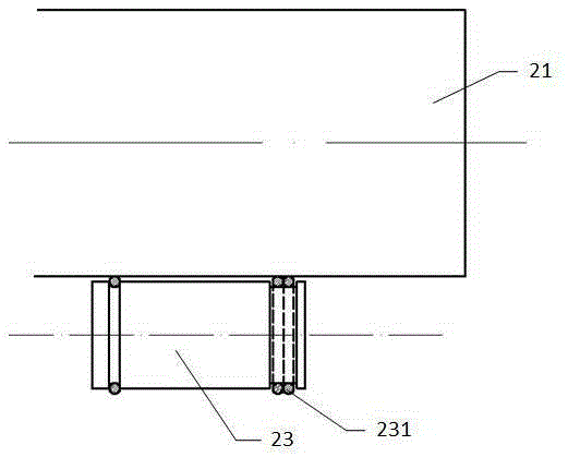 Rubber rolling device for producing soft polyurethane (PU) skylight sun shield