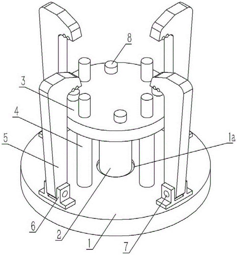 An automatic molding machine for a wheel casting mold