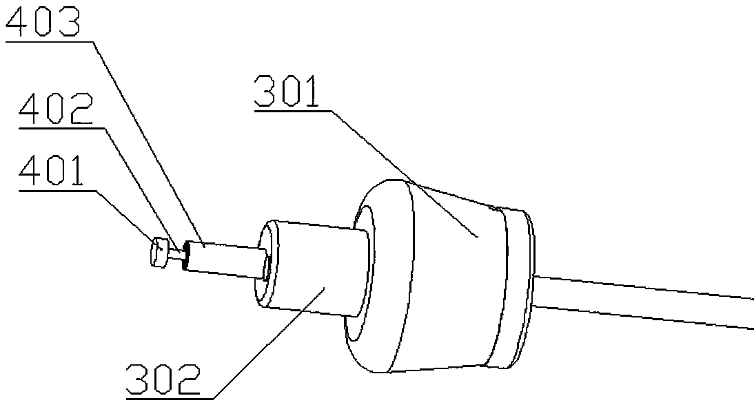 A surgical needle holder with a protective device