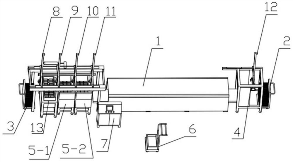 Paint dipping and drying integrated equipment