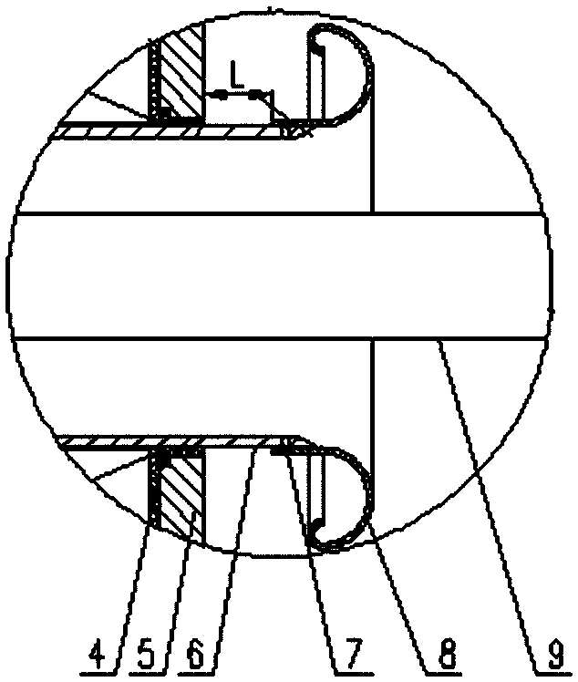 Shielding tube structure and its shielding cover and current transformer using the shielding tube structure