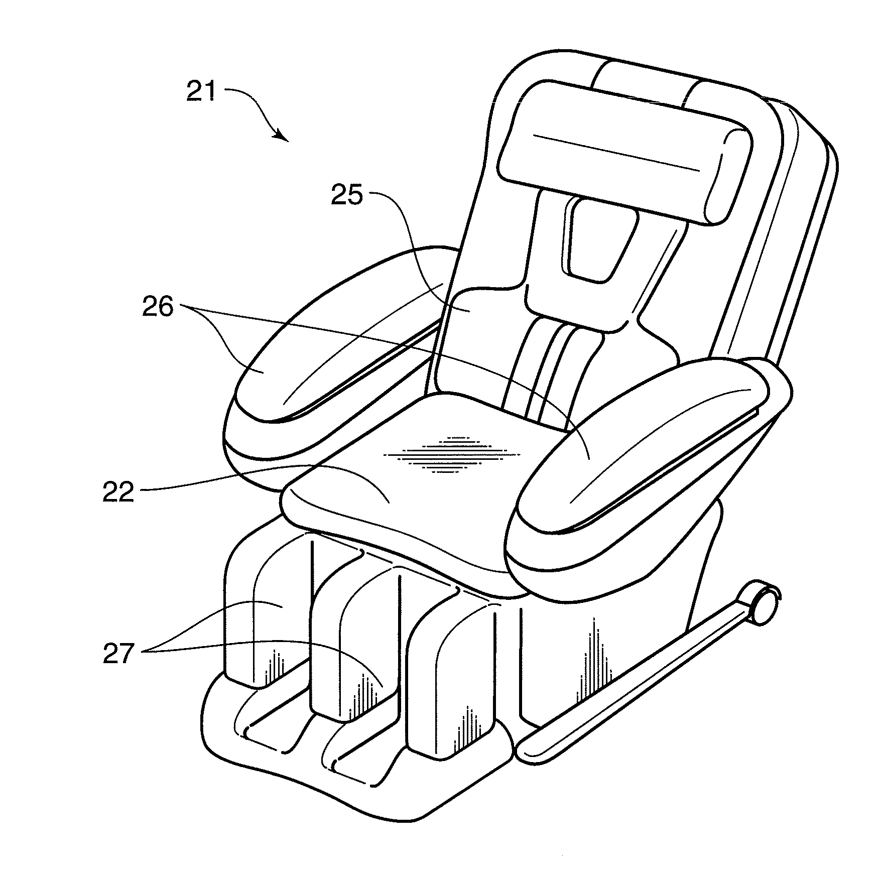 Chair-type massage machine