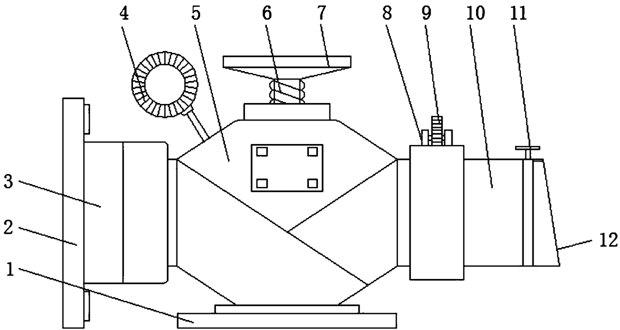 Control valve with adjusting function