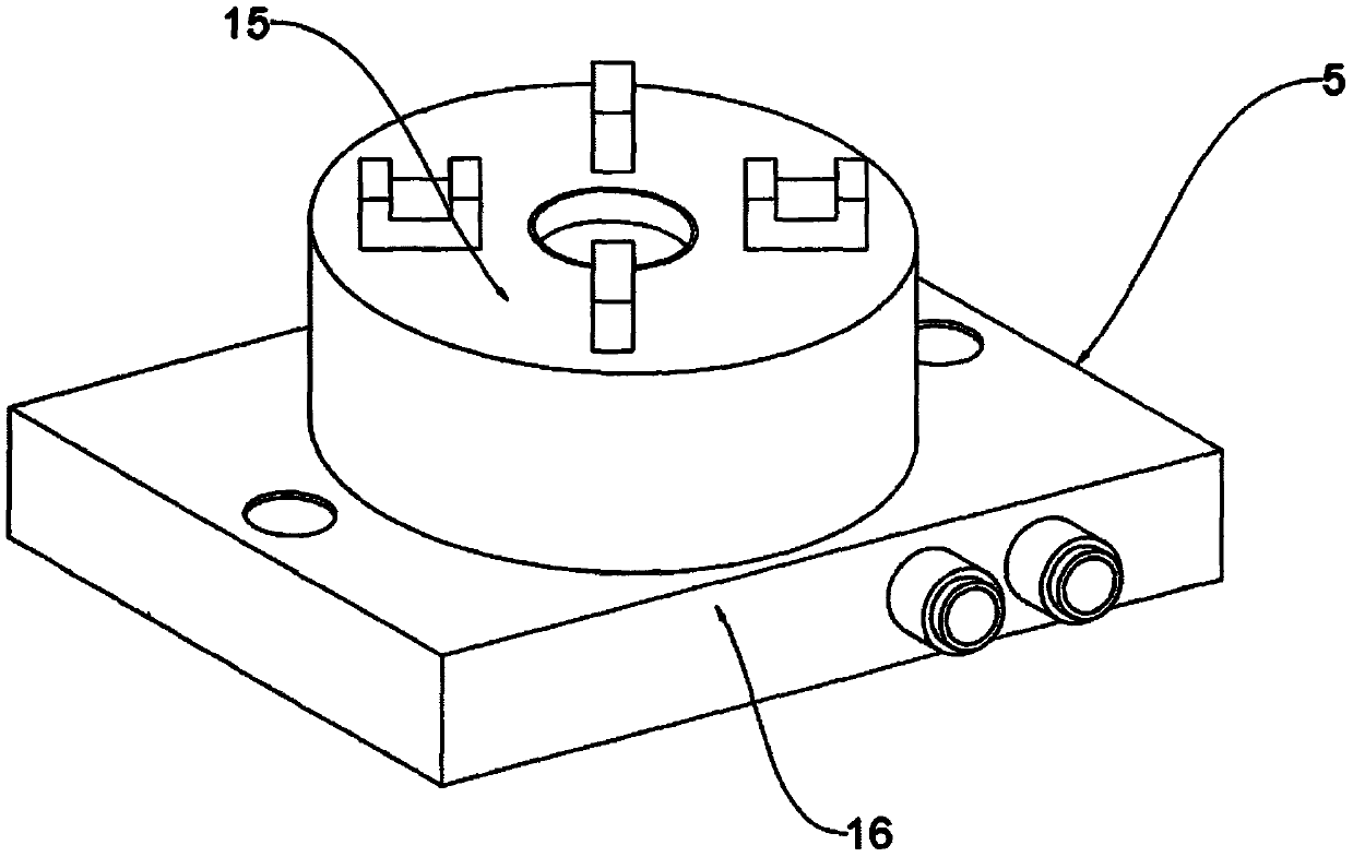 Five-axis three-dimensional measuring machine