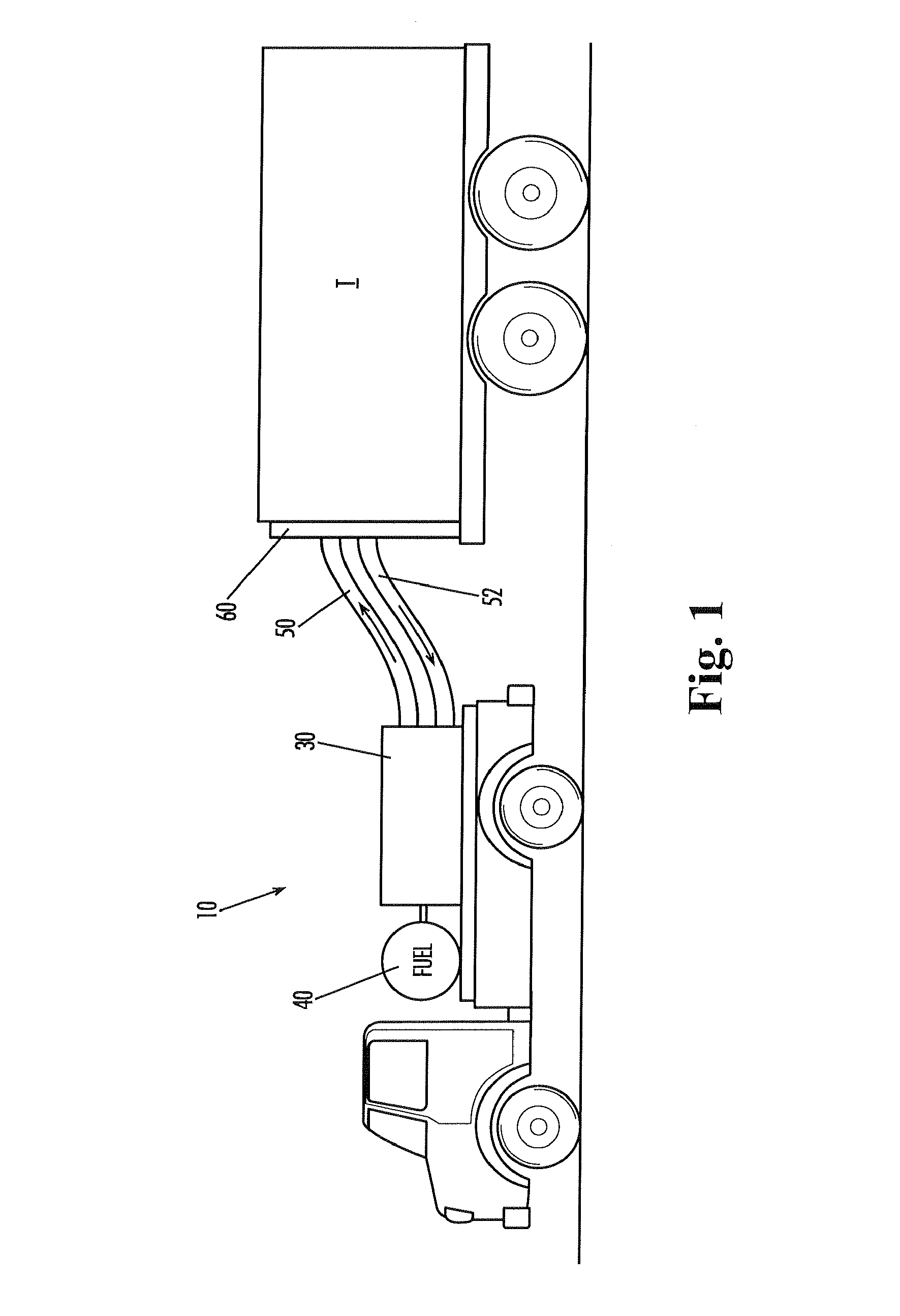 Portable auxiliary refrigeration unit for temporary, emergency refrigeration of refrigerated trucks/trailers