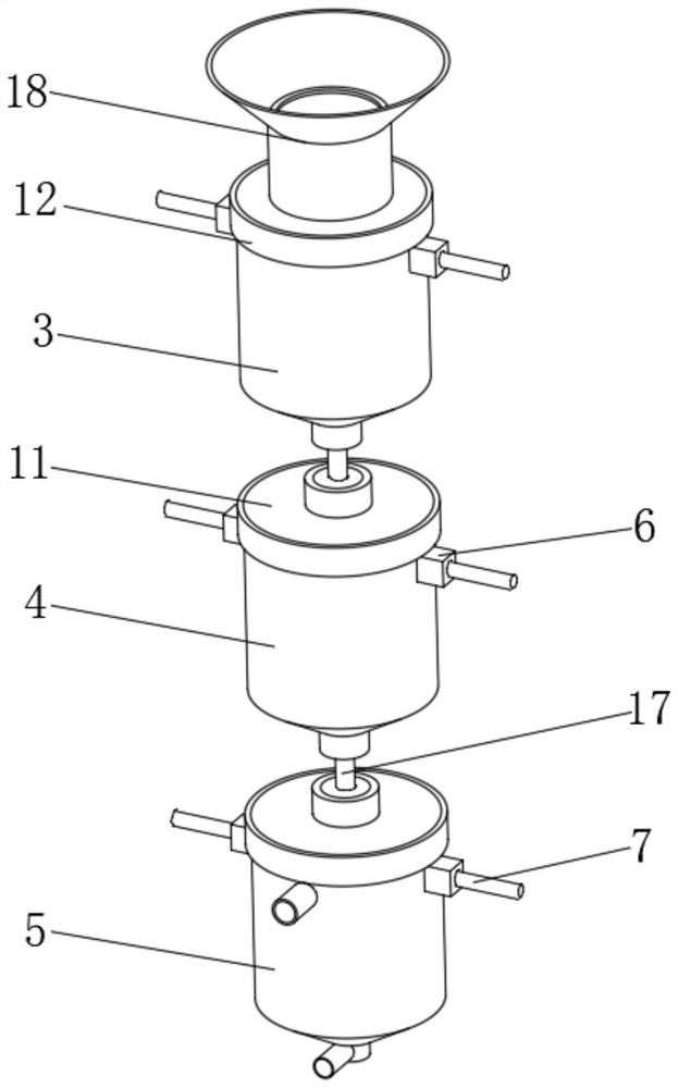 Distributed domestic sewage treatment system