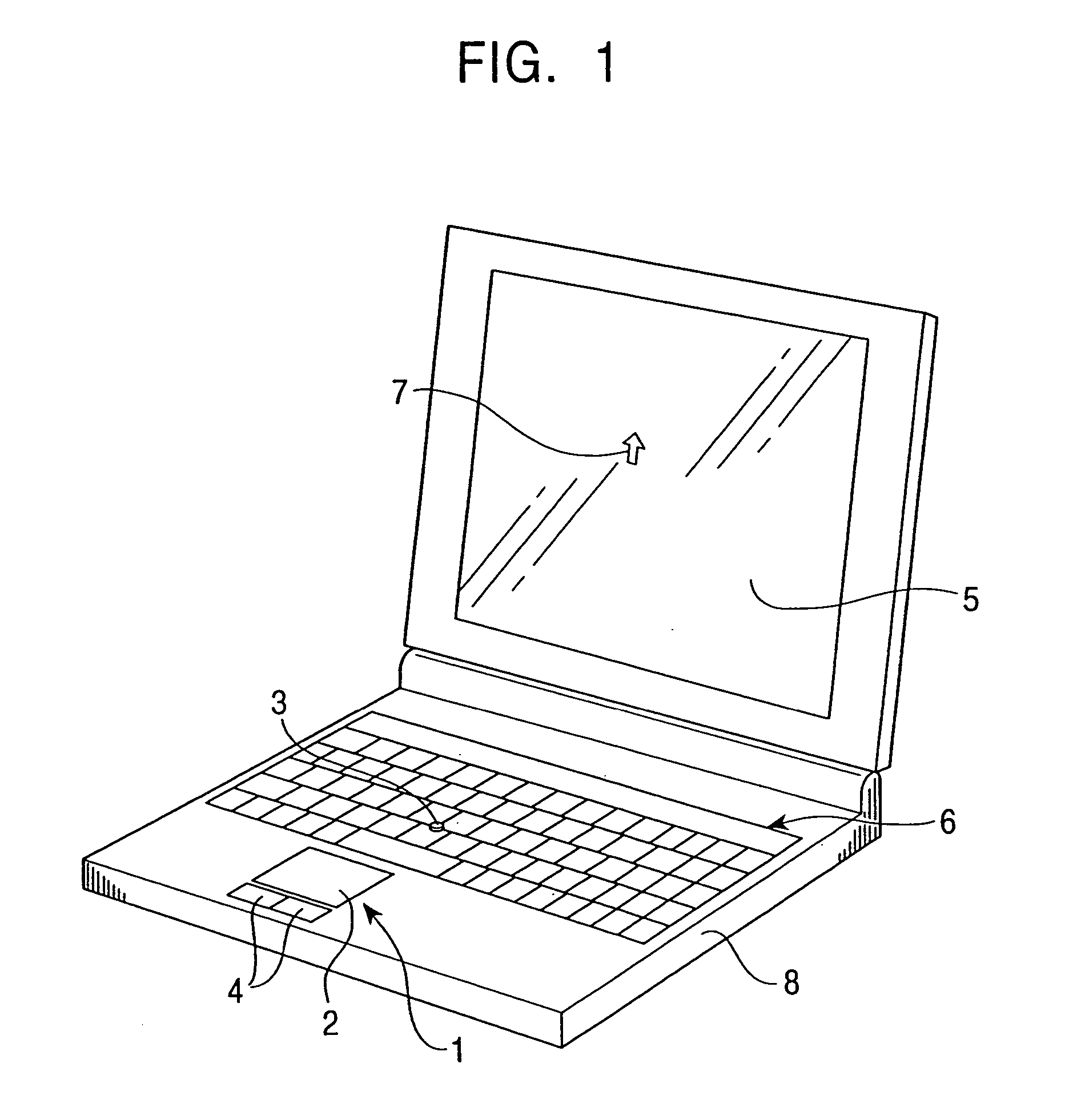 Dual pointing device used to control a cursor having absolute and relative pointing devices