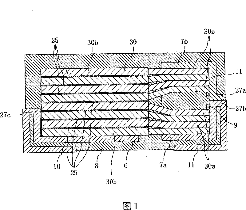 Stacked type solid electrolytic capacitor and method for manufacturing same