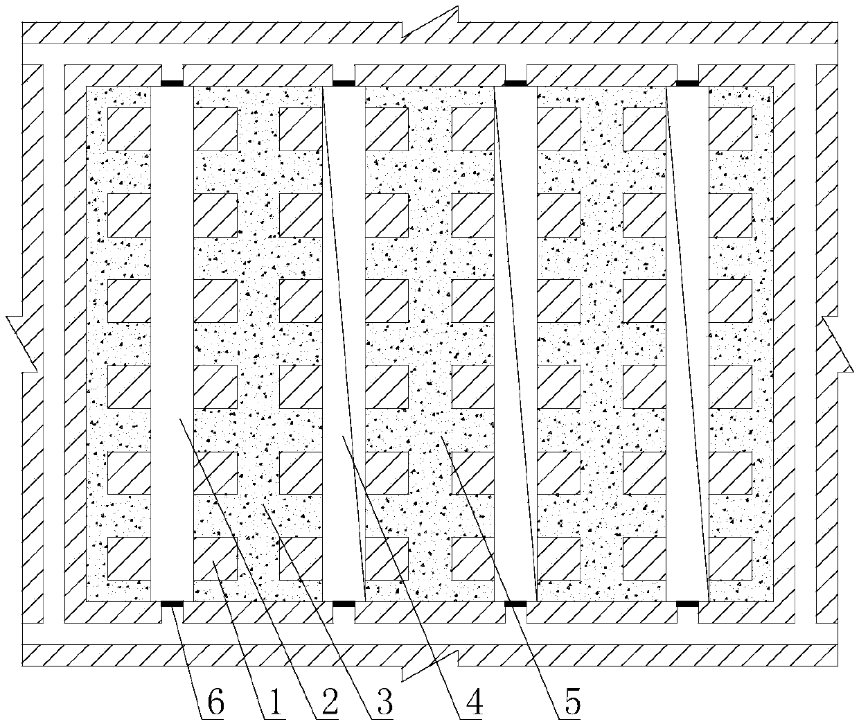 Pillar mining method of capsule reserved roadway actively connected to roof pillar method