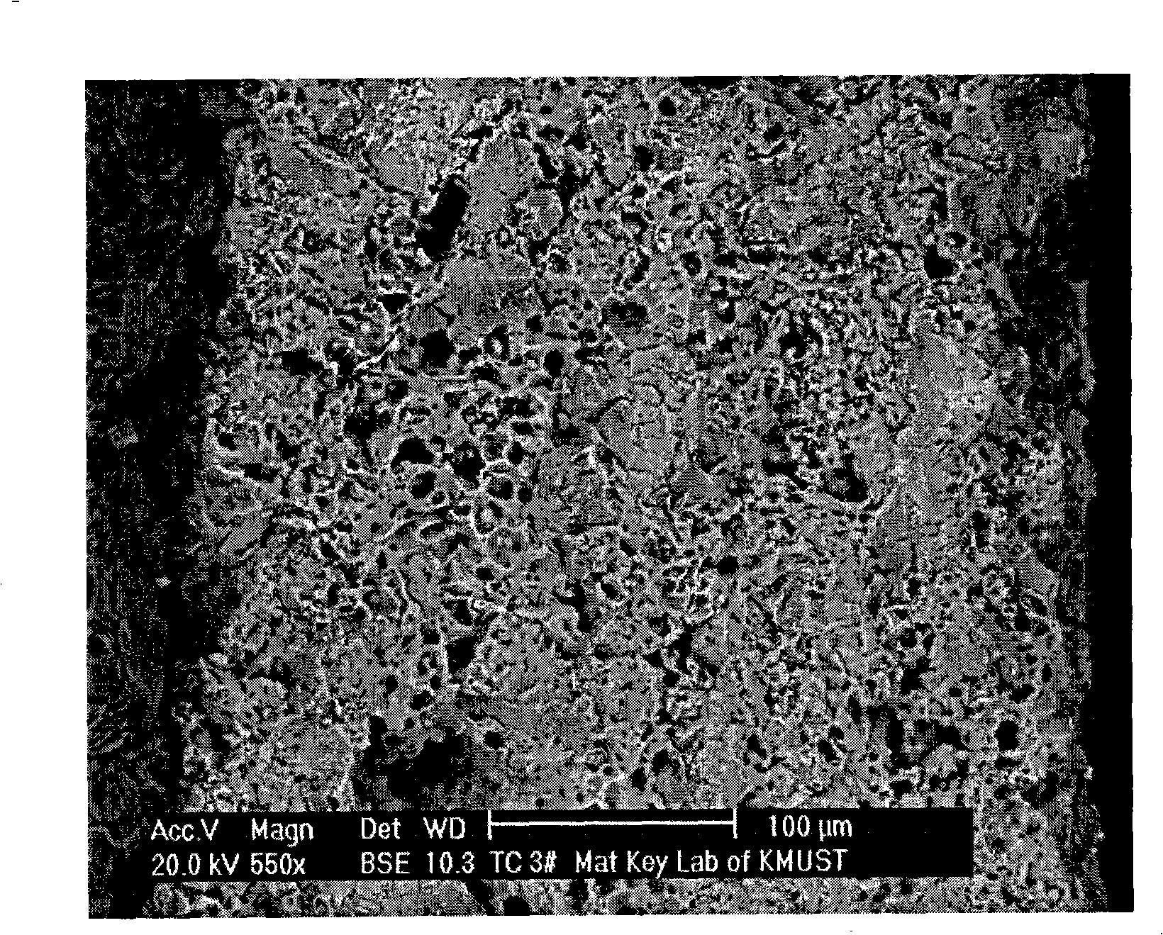 Graphite electrode coated with high temperature oxidation resistant ceramic paint and manufacture method thereof