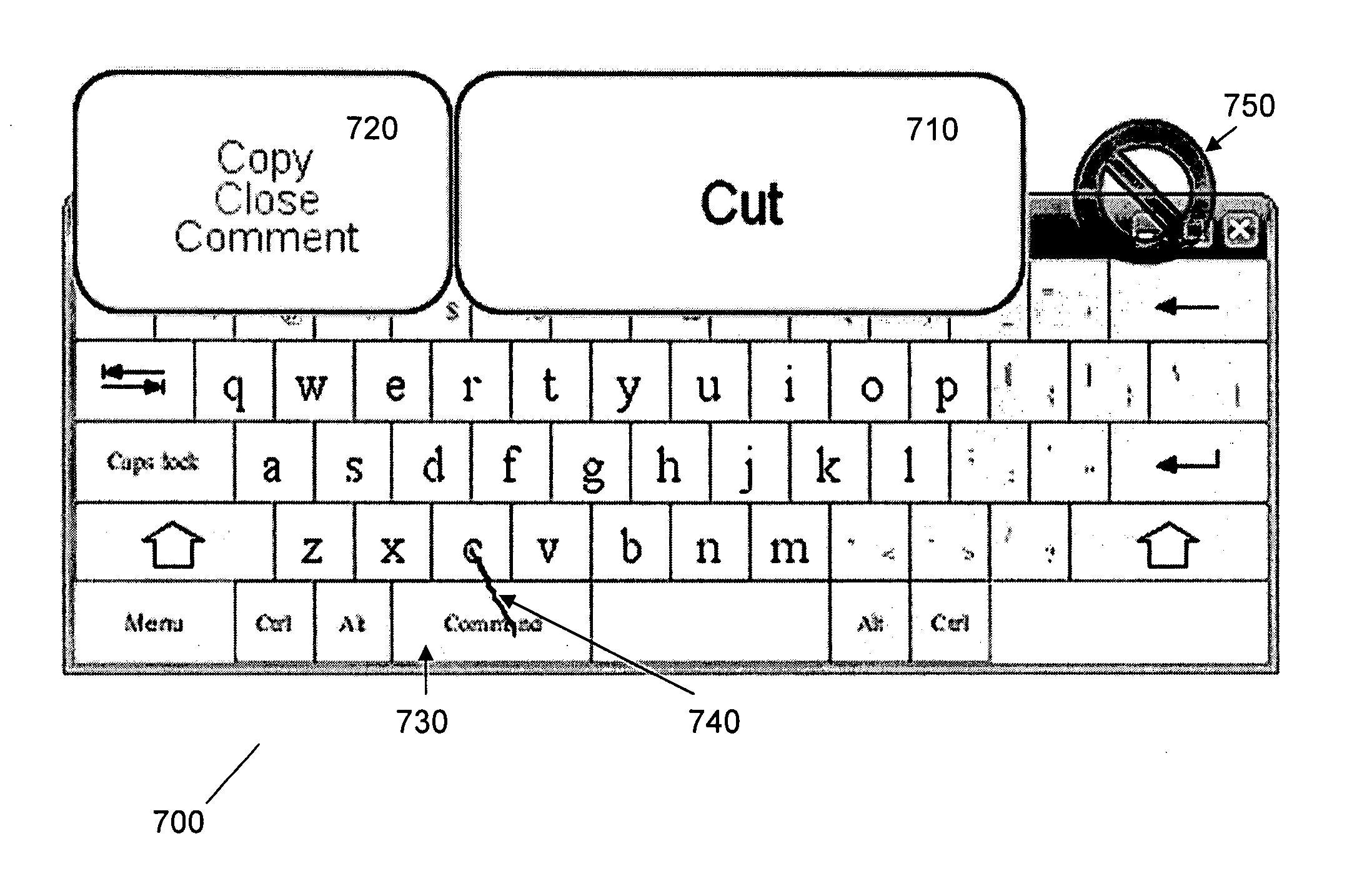 System and method for preview and selection of words