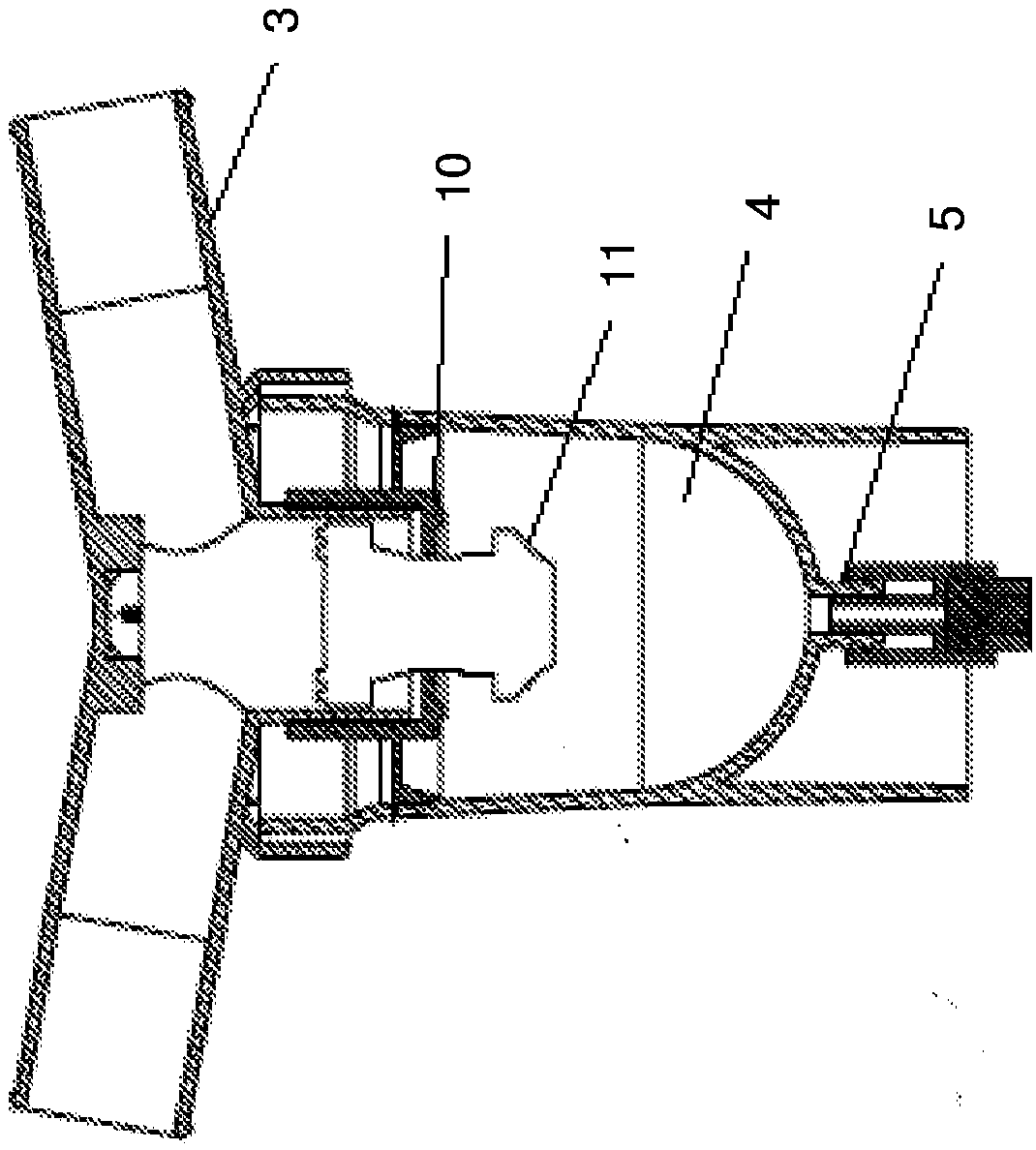 Coaxial and double lumen breathing circuit systems having a lung pressure measurement port and closed system water trap which can be drained with an enjector